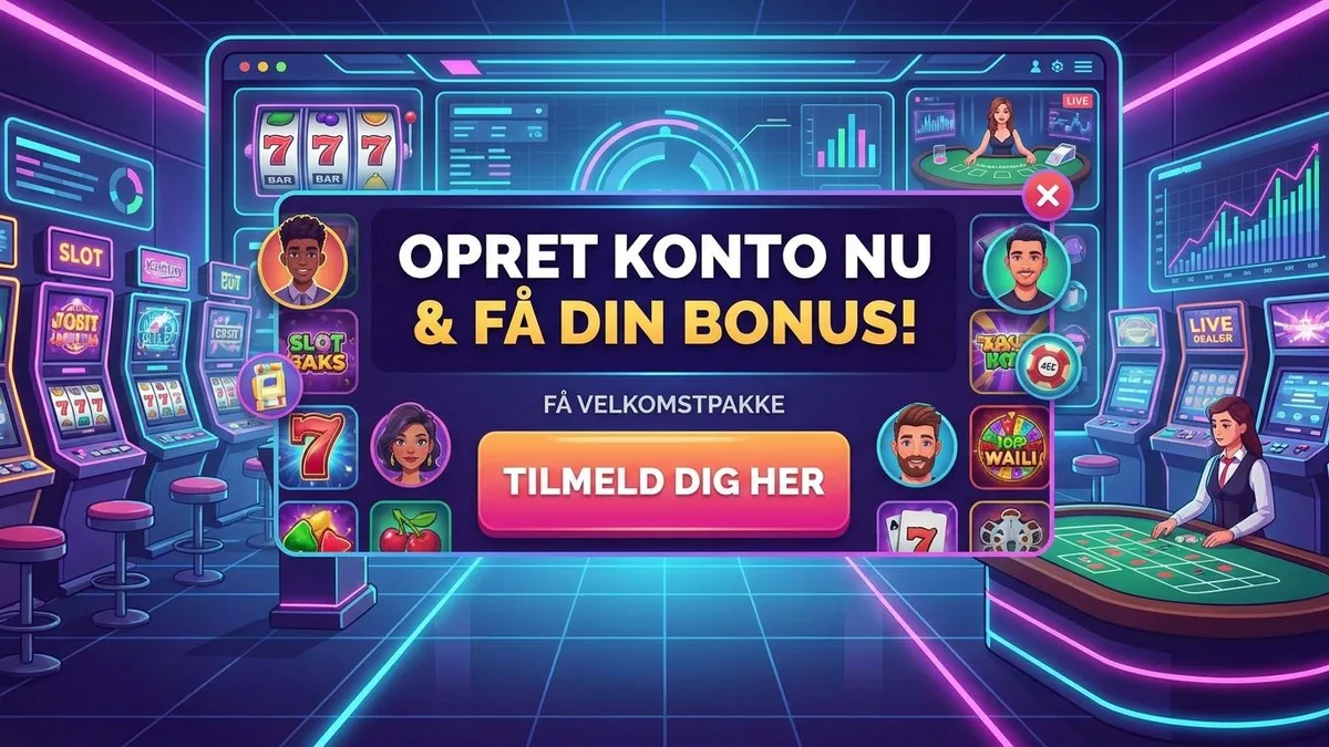 Tilmelding med bonus