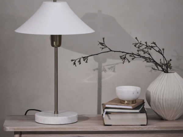 Sofia table lamp H52 cm. white