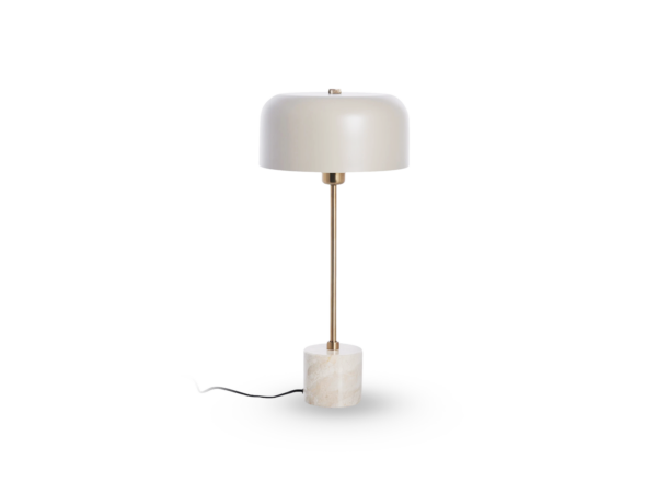 Sofillia bordlampe med sand marmor H53 cm